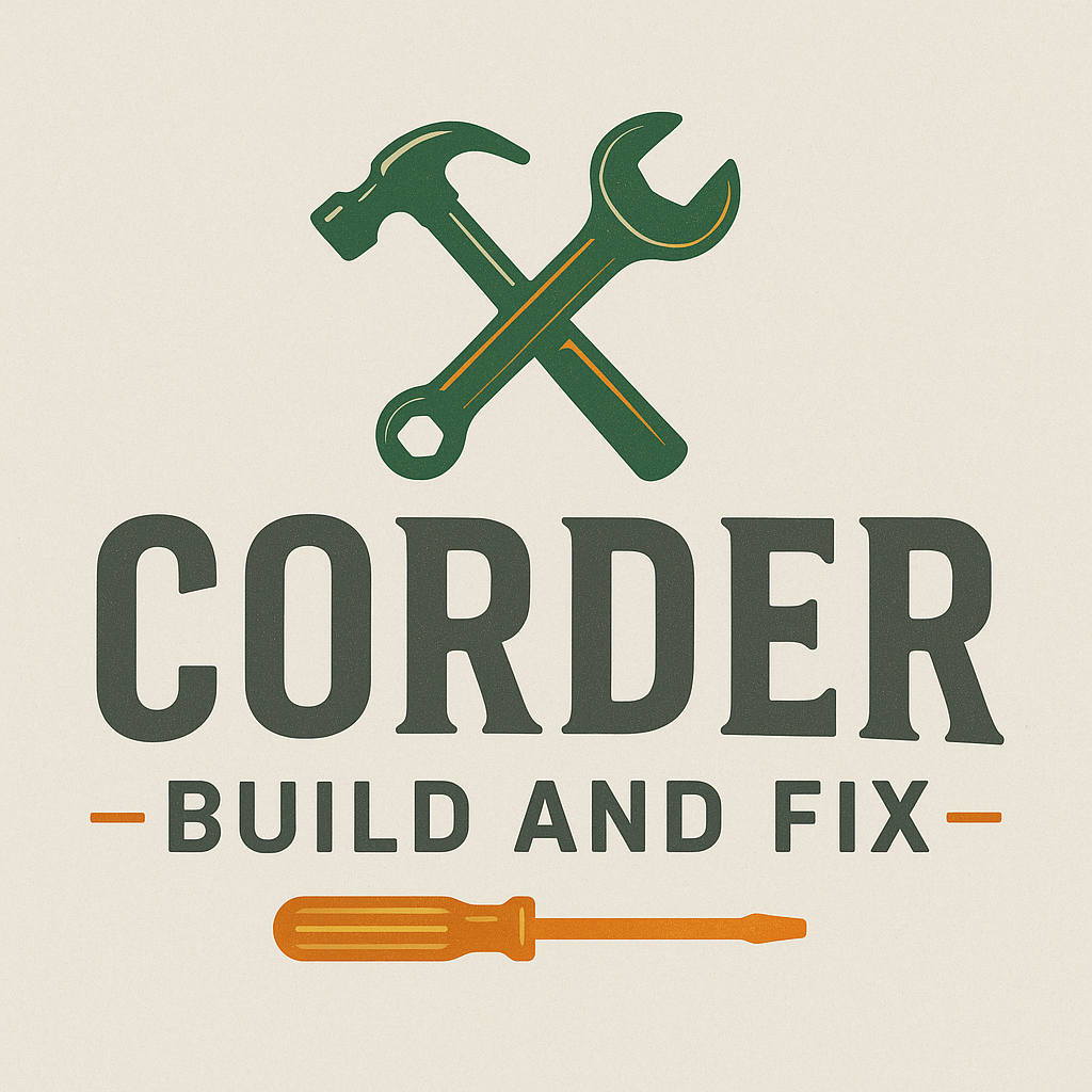Corder Build & Fix Logo